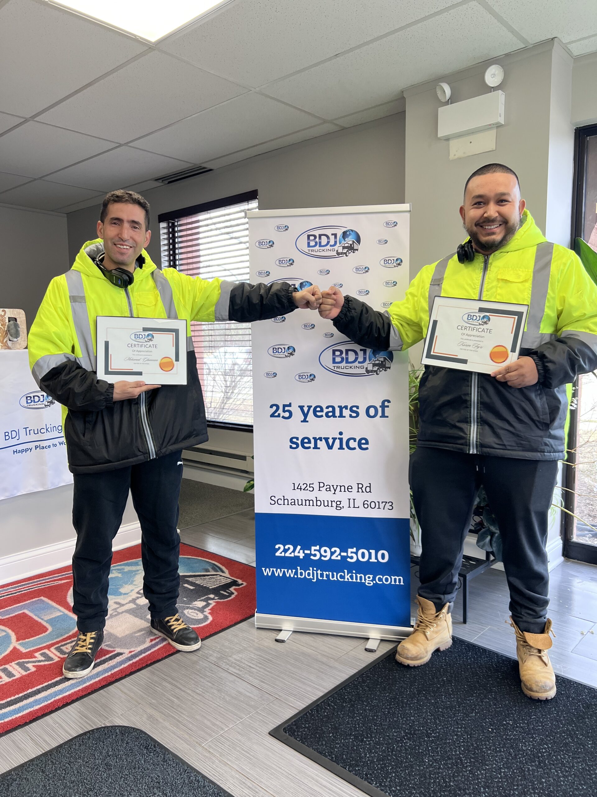 Two long-time BDJ drivers