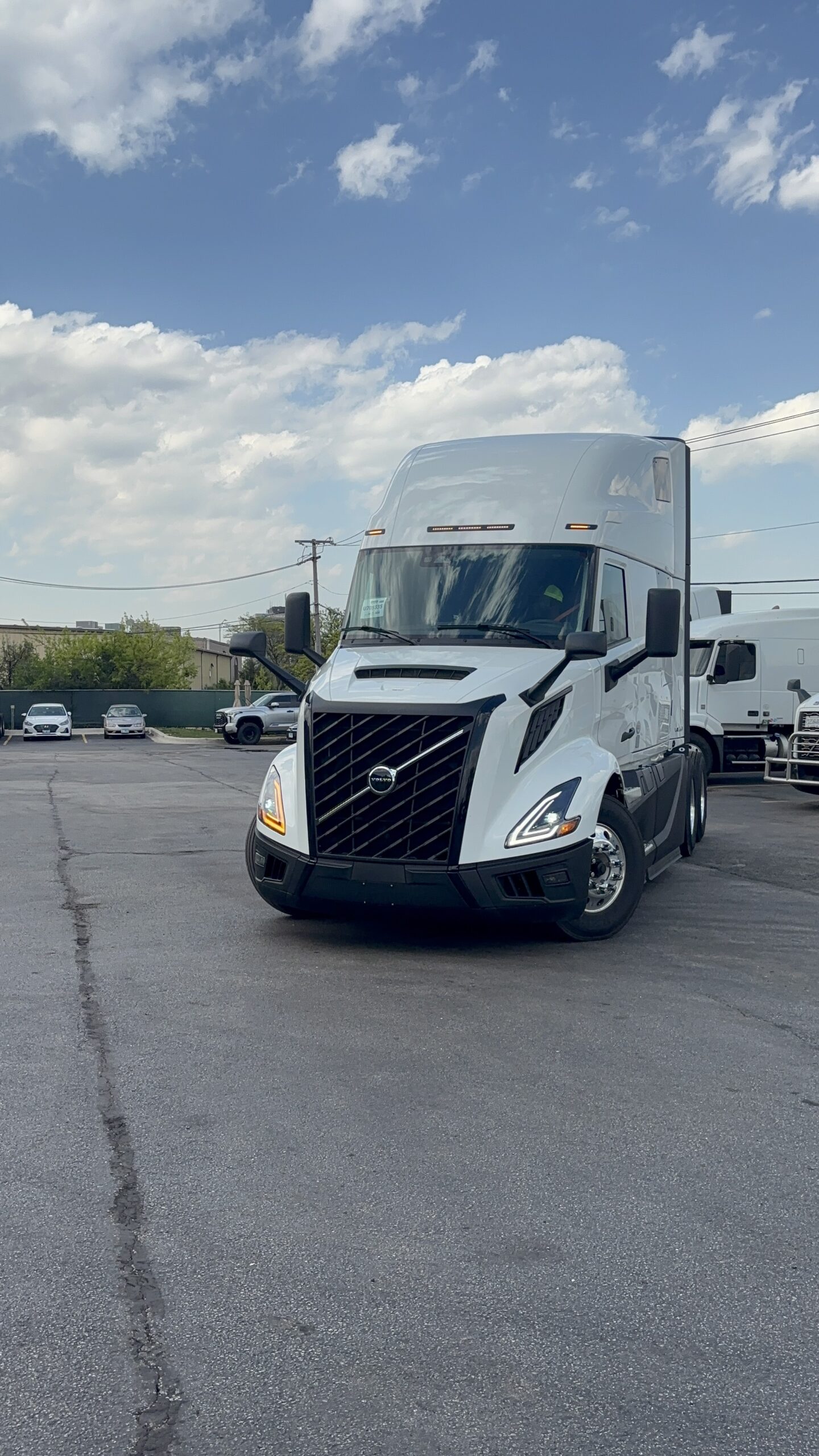 Truck repair and maintenance work